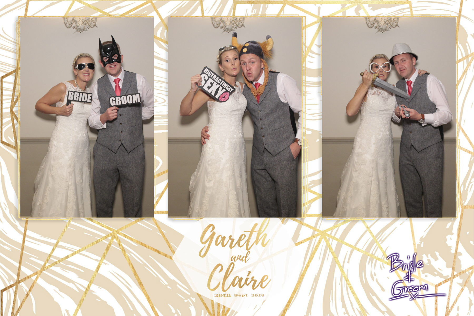 Claire & Gareth's Wedding | View more photos from the event at gallery.myphotoboothexperience.co.uk/u/MyPhotoBoothExperienceLtd/Claire-Gareths-Wedding